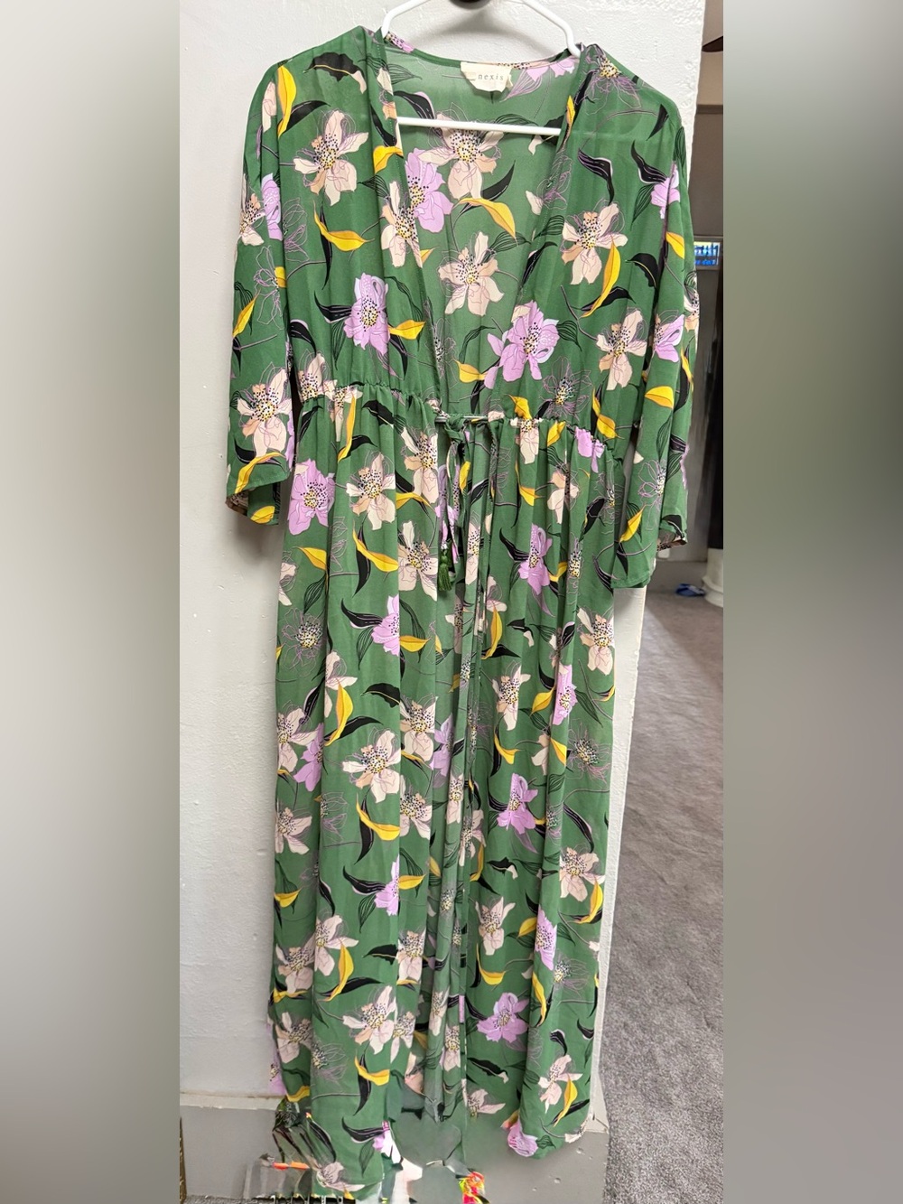 Women’s Floral Chiffon Cardigan